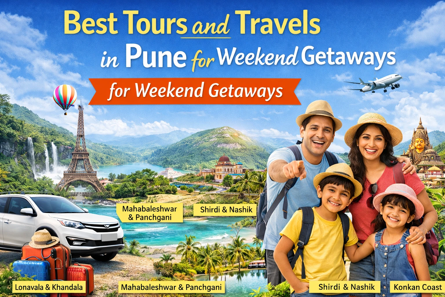 Best Tours and Travels in Pune for Weekend Getaways
