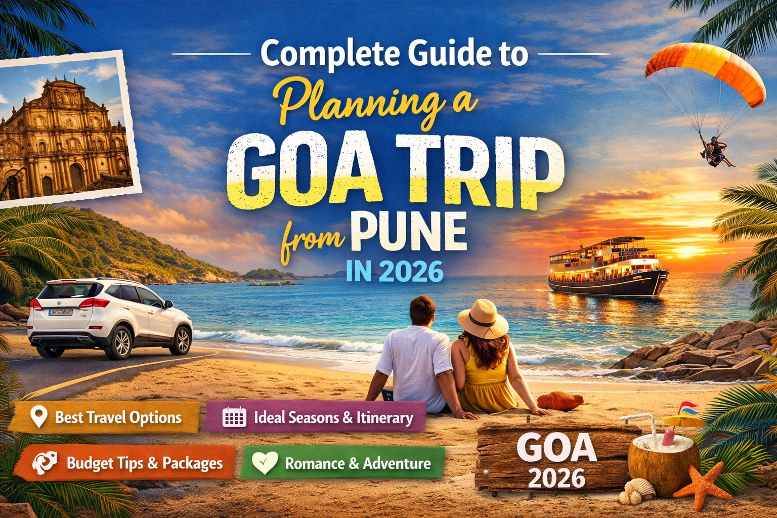 goa tour packages from pune