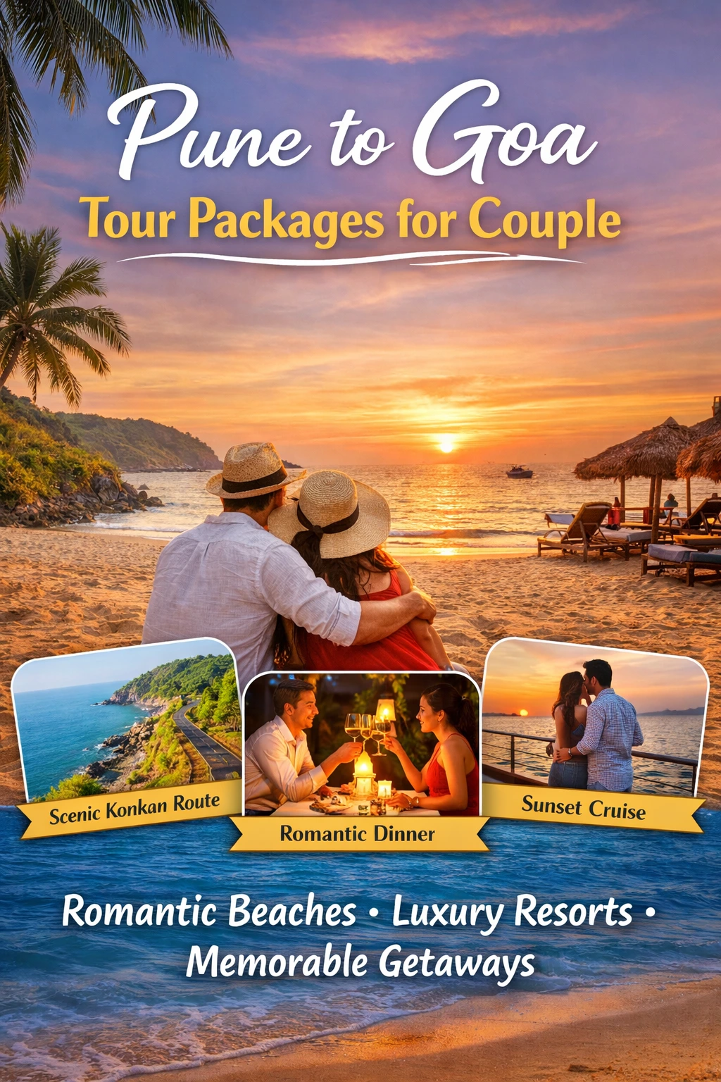 Pune to Goa Tour Packages for Couple