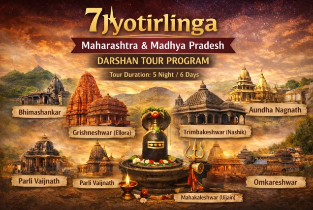 7 Jyotirlinga Maharashtra & Madhya Pradesh Tour Package Pune, Mumbai, Maharashtra