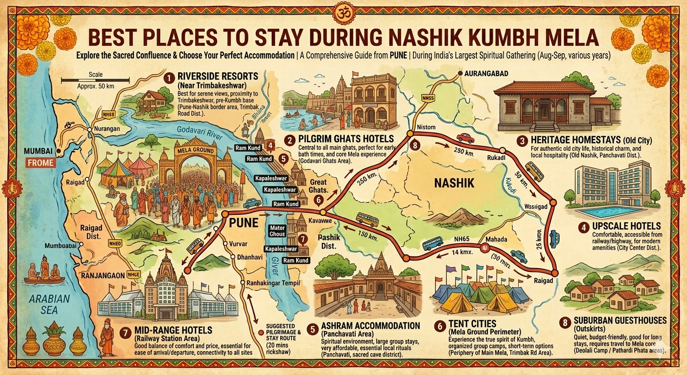 Best Places to Stay During Nashik Kumbh Mela