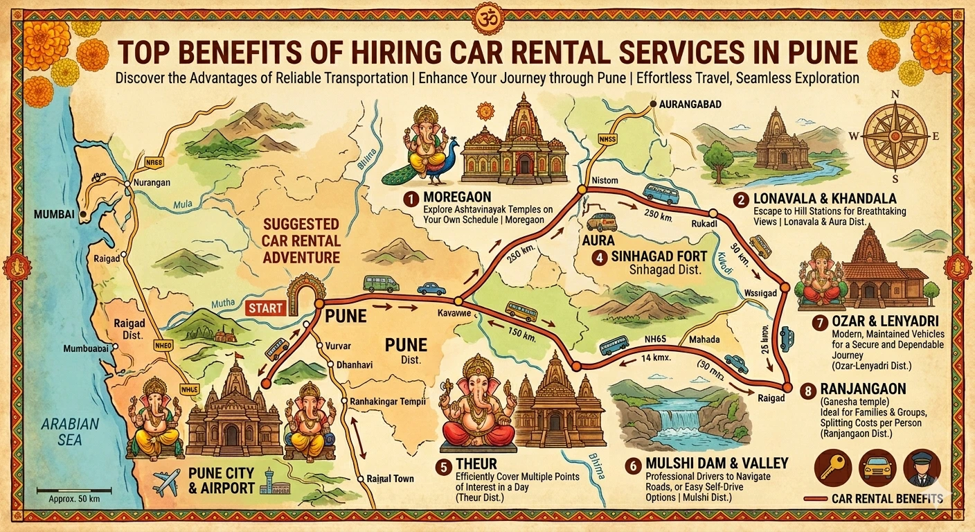 Top Benefits of Hiring Car Rental Services in Pune