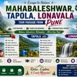 Mahabaleshwar, Tapola, Lonavala Tour Package from Pune
