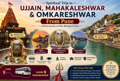 Spiritual Trip to Ujjain, Mahakaleshwar and Omkareshwar from Pune