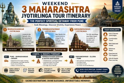 Weekend 3 Maharashtra Jyotirlinga Tour Itinerary: The Perfect Spiritual Getaway from Pune